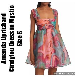 Amanda Uprichard Cindylou Dress in Mystic Size S